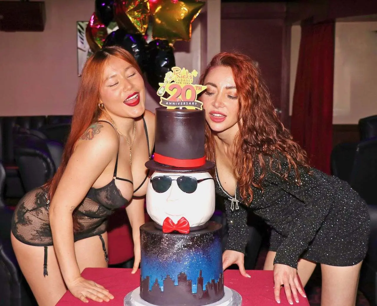 Santa Claus Makes a Holiday Stop at Rick’s Cabaret New York