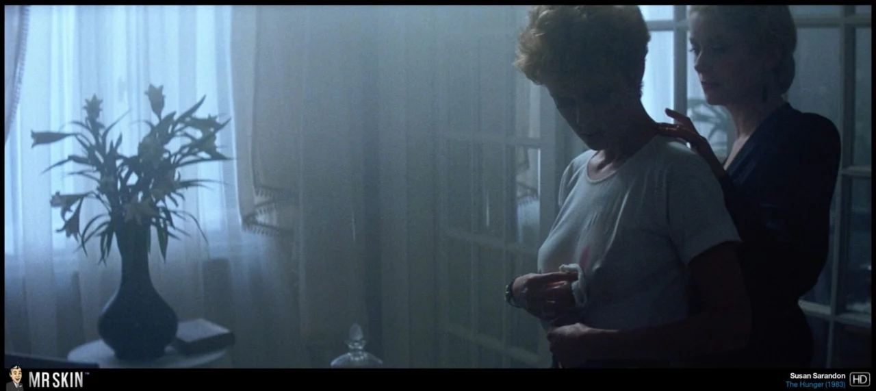 Susan Sarandon in The Hunger (1983)