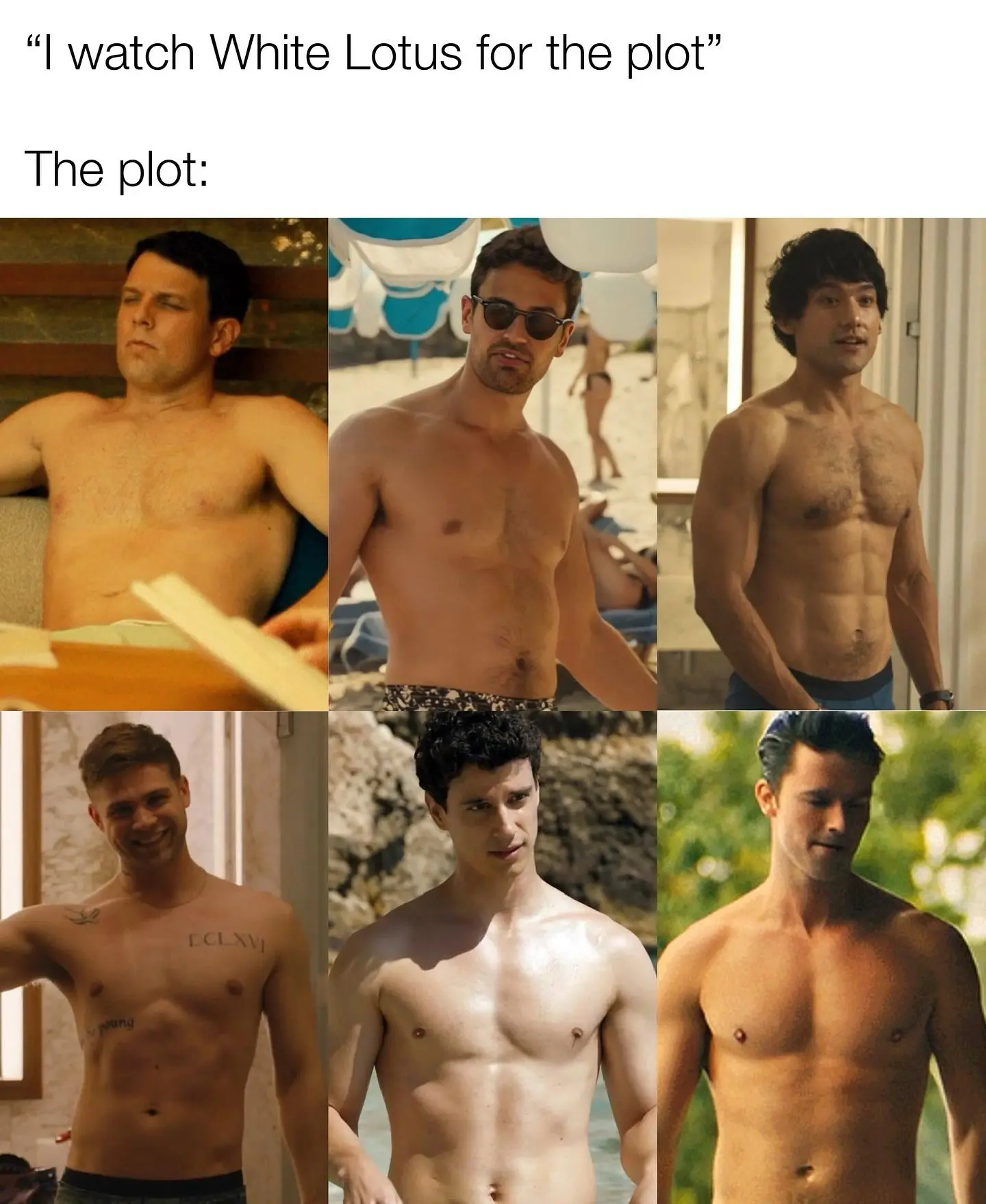 white lotus meme