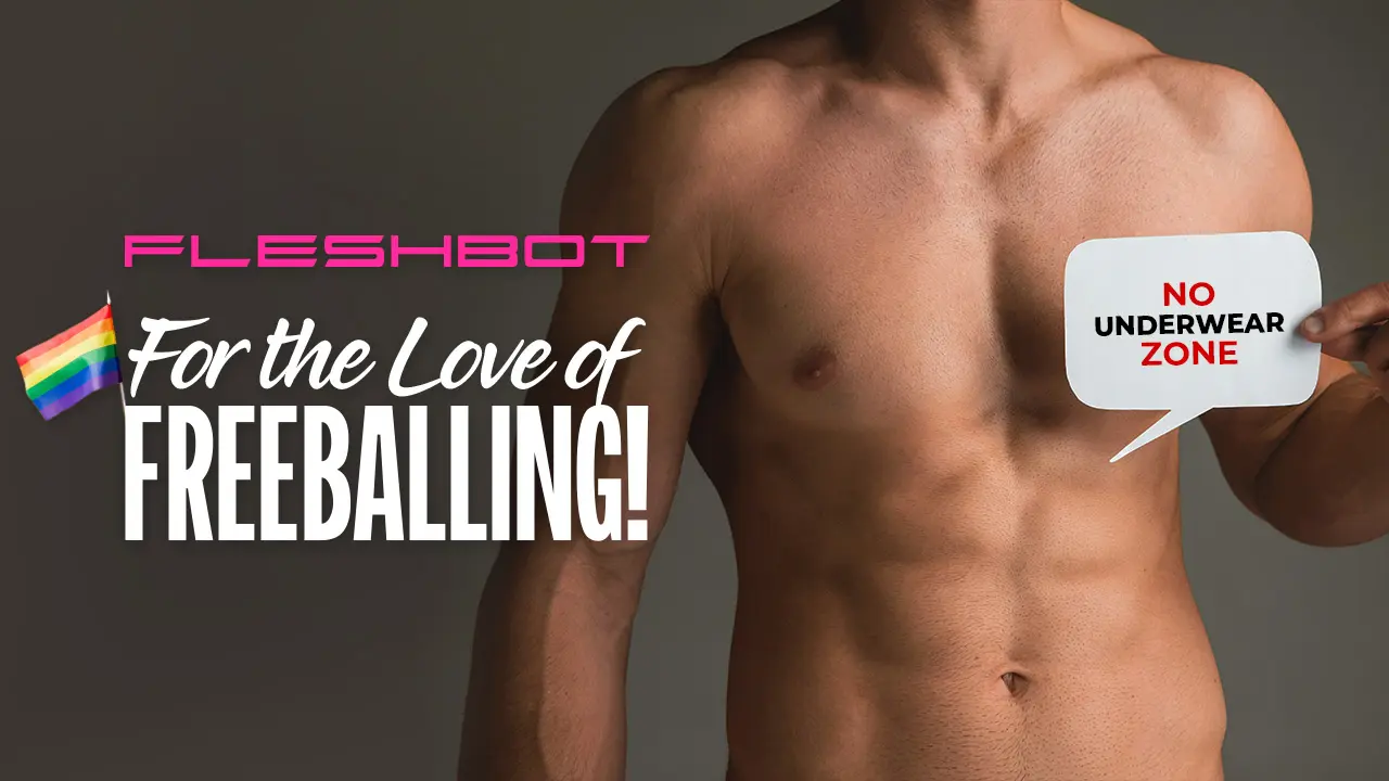 This Show Off Freeballer Is Hung and Heavy…