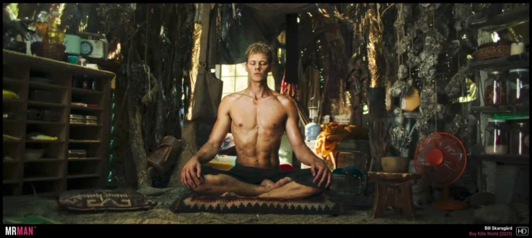 Bill Skarsgård Showing IT All Off