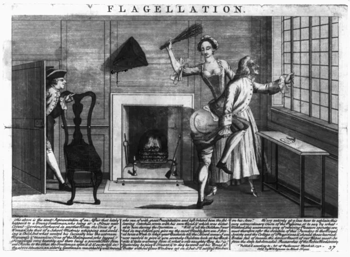 Flagellation fetish in Victorian Era