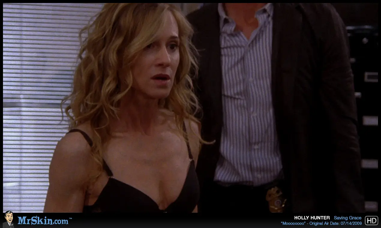Holly Hunter in Saving Grace (2007-2009)